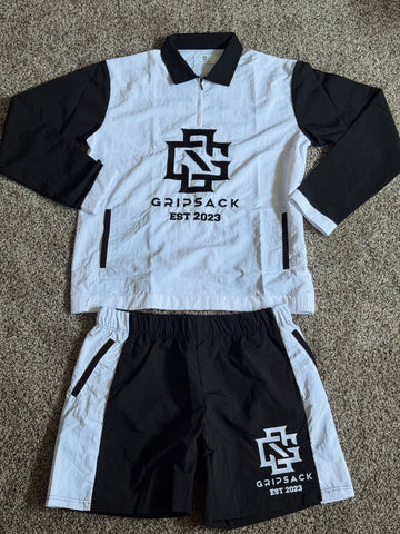GripSack windbreaker short set