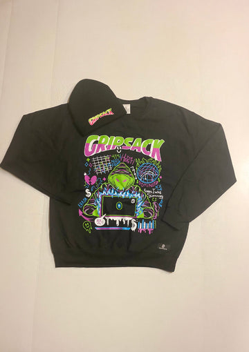 Gripsack Graphic Crew neck sweater and beanie